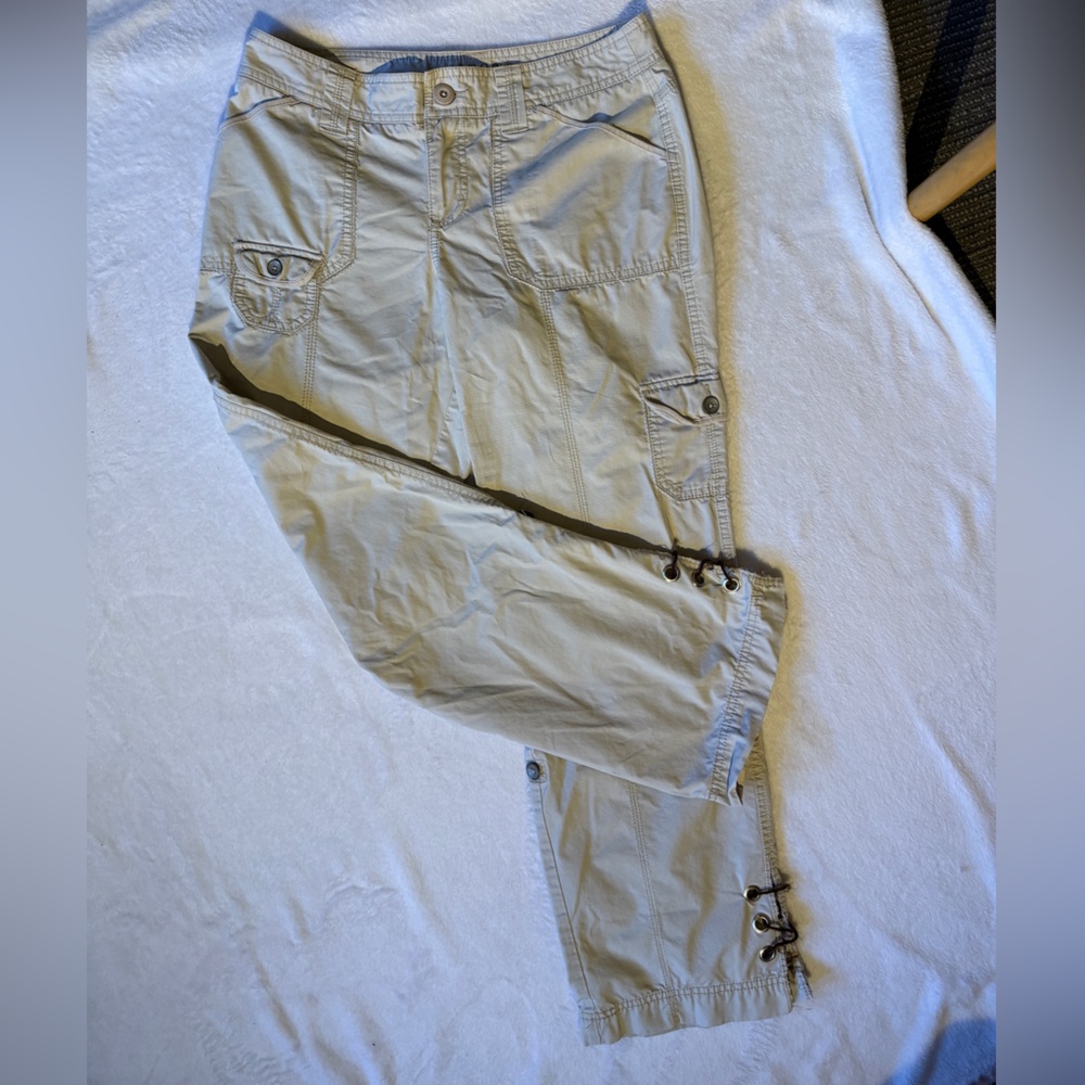 SONOMA STRAIGHT LEG CARGO JEANS